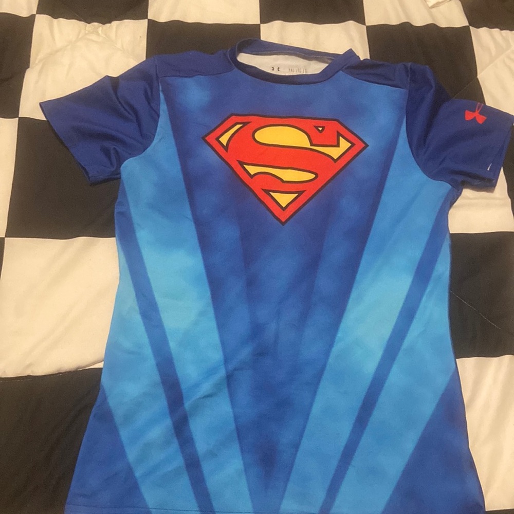 Super Man Under Armor Compression Shirt